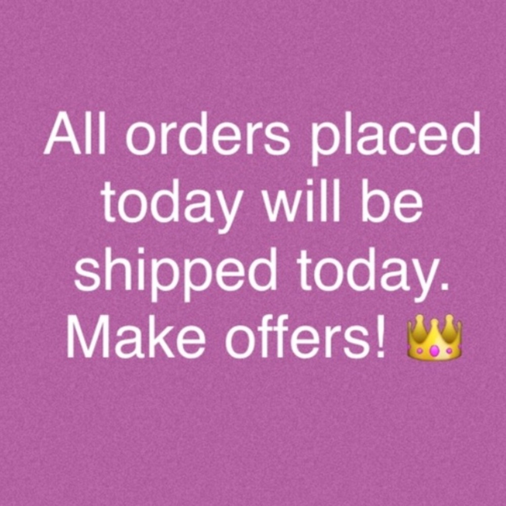 SHIPPED TODAY